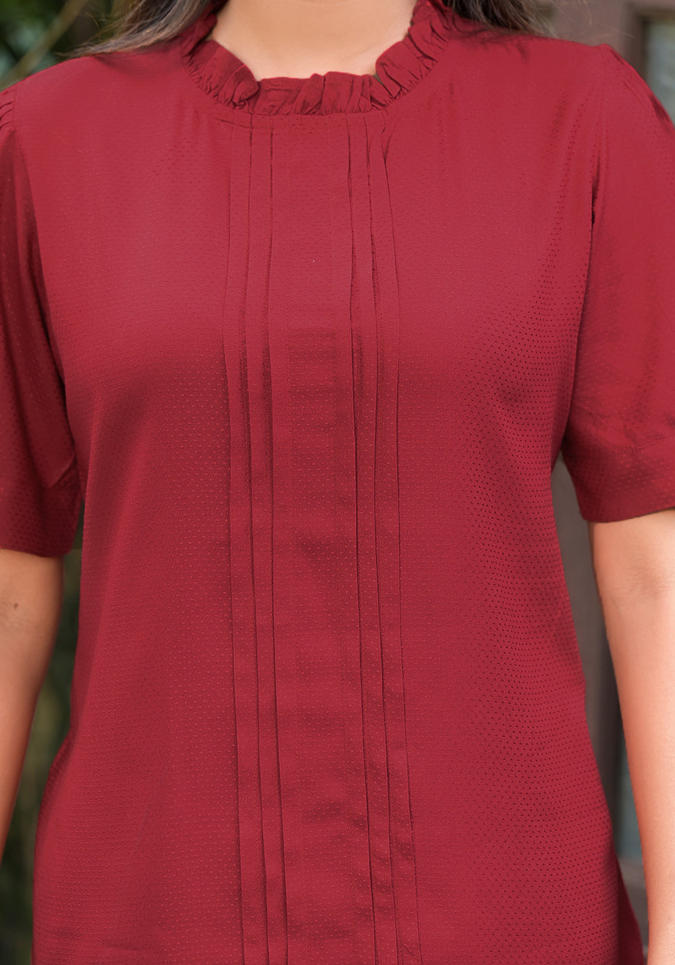 Rayon Dobby Designer Top