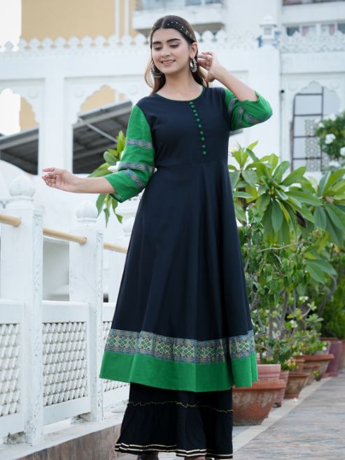 Rayon Anarkali Kurta