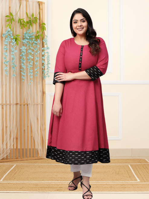 Printed Anarkali Kurta