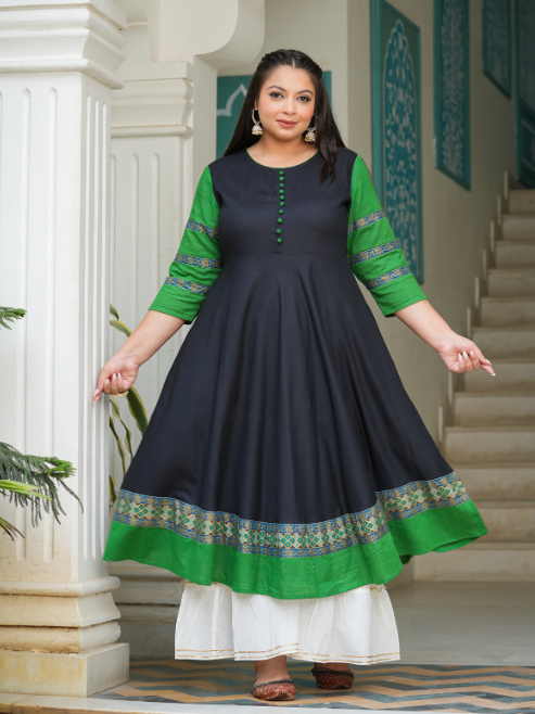 Rayon Anarkali Kurta
